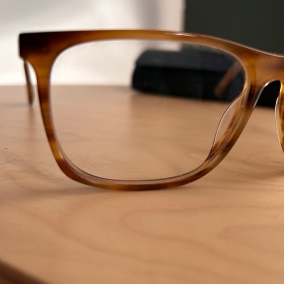 Warby Parker Fletcher eyeglass frames, light brown - Picture 3 of 6